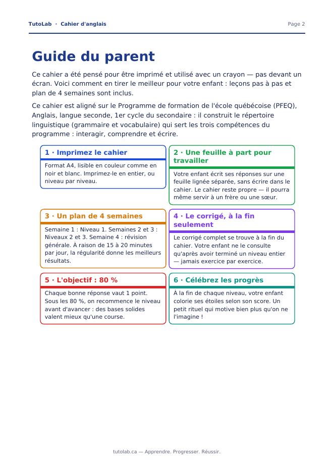 Guide du parent