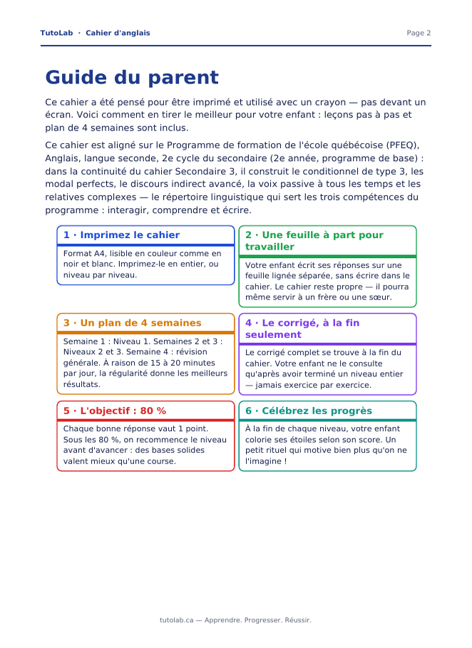 Guide du parent