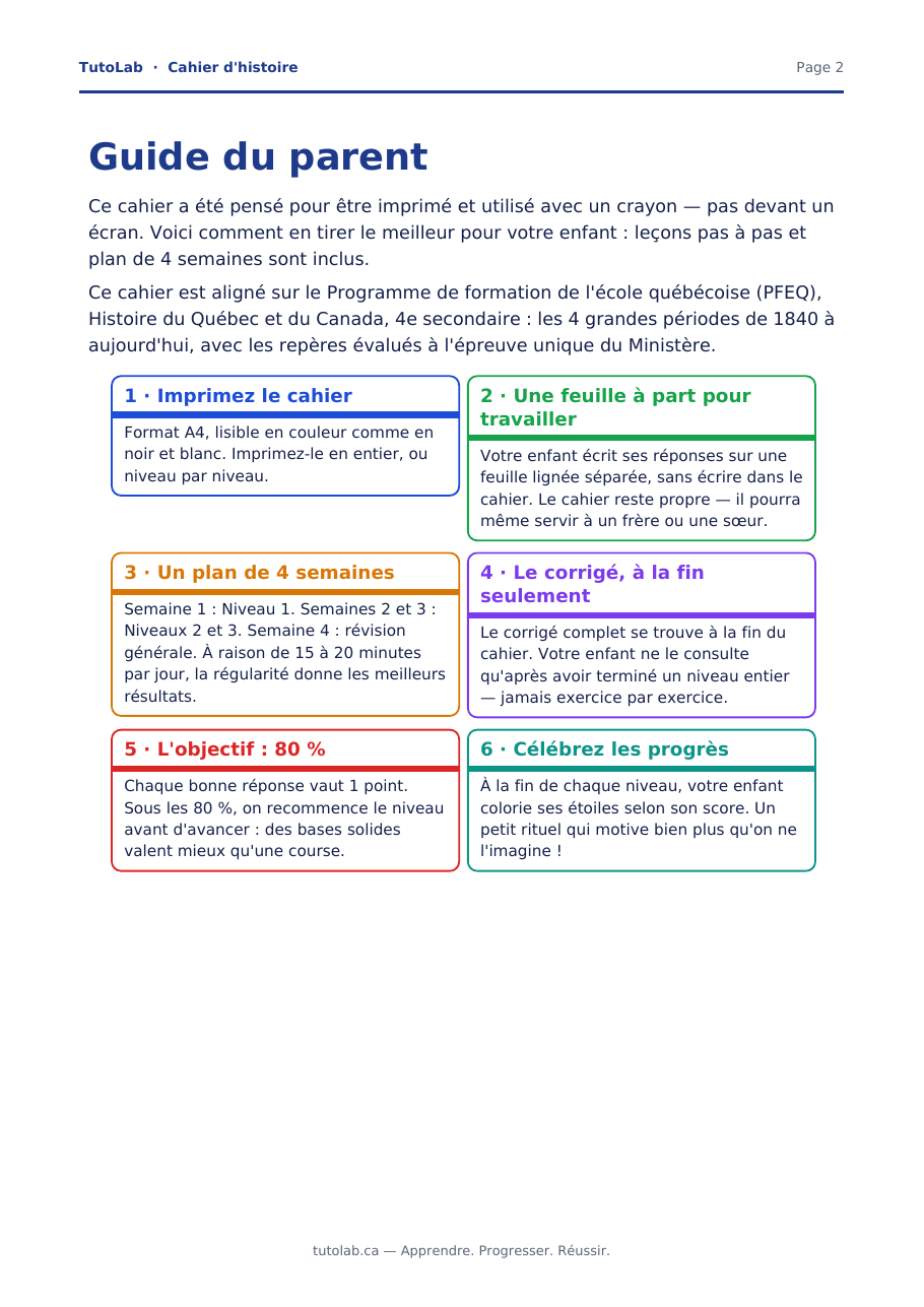 Guide du parent