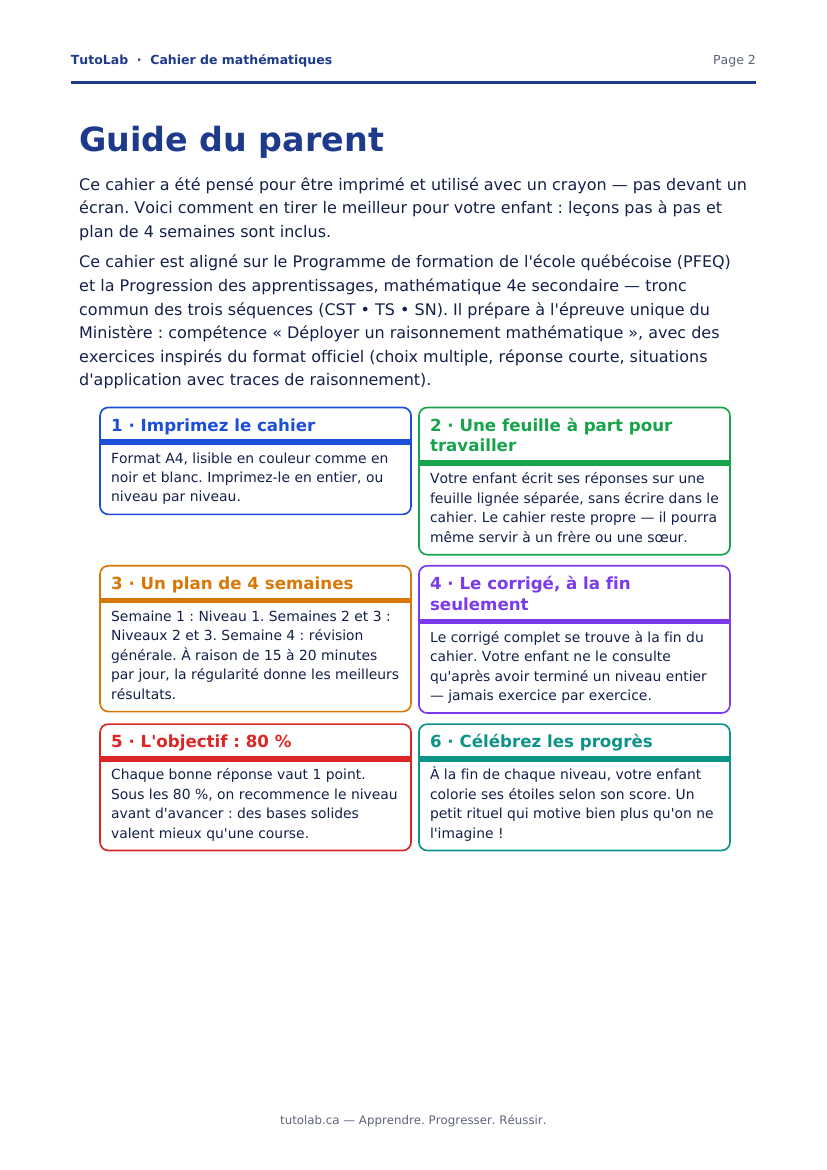 Guide du parent