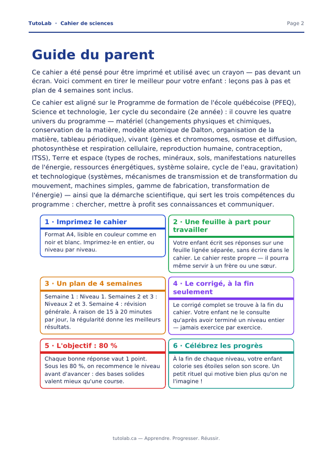 Guide du parent