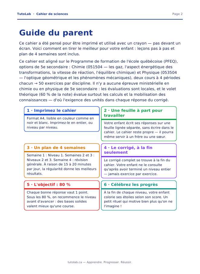 Guide du parent